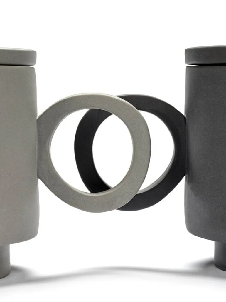 valerie_objects Inner Circle tekanna, grå