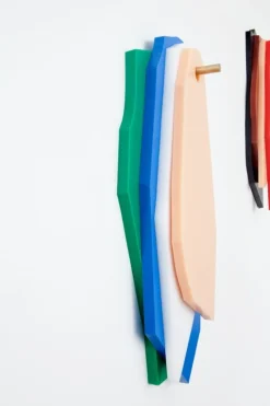 valerie_objects Skärbräden, 4 delar, grön - mörkblå - vit - rosa