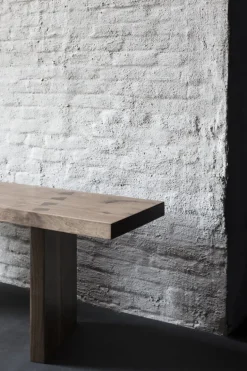 valerie_objects Solid bänk, 200 cm, valnöt