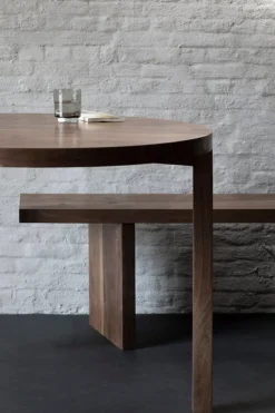 valerie_objects Solid bänk, 200 cm, valnöt