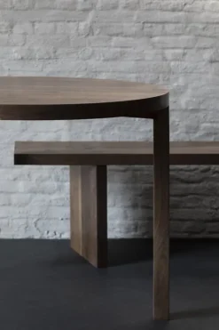 valerie_objects Solid matbord, 90 cm, valnöt