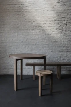 valerie_objects Solid matbord, 90 cm, valnöt