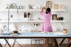 valerie_objects Standing Lamp n1, blå