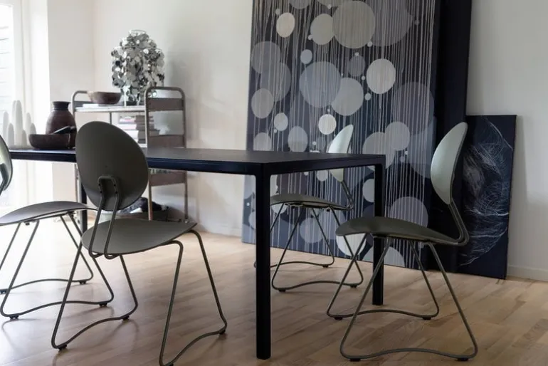 Verpan Flex stol, grå