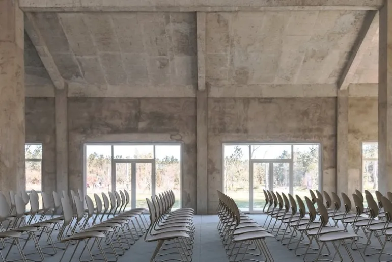 Verpan Flex stol, grå