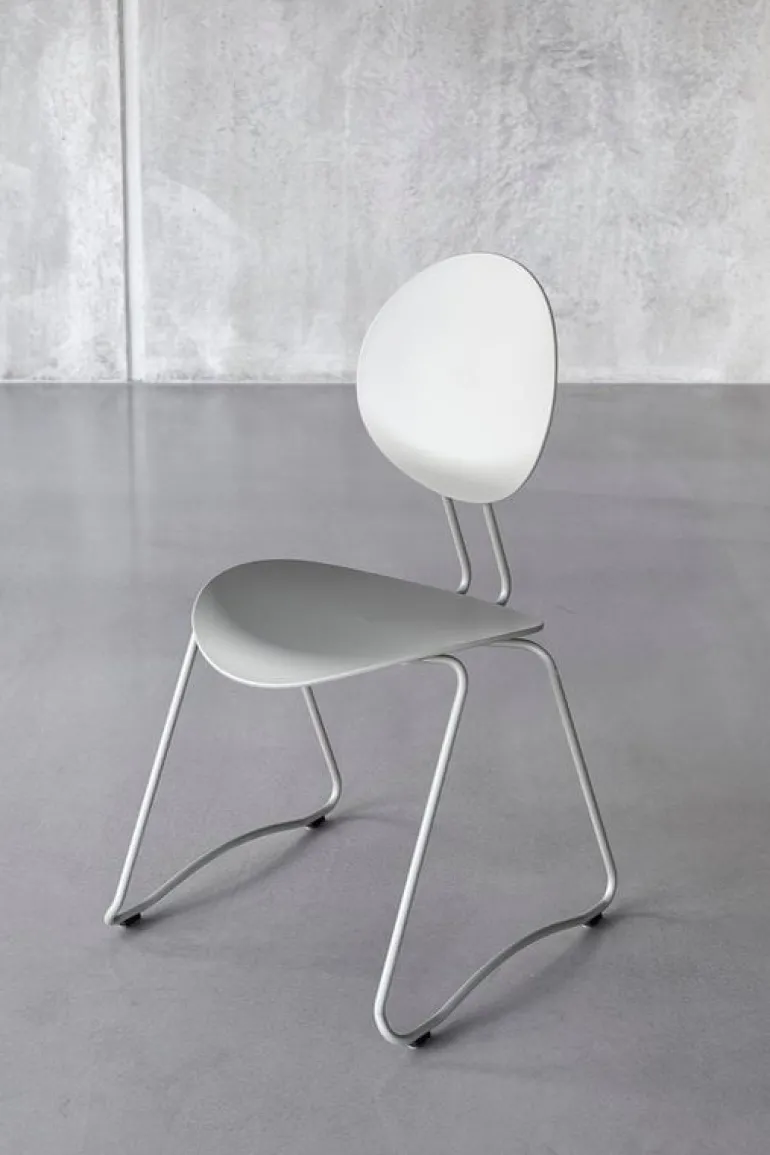 Verpan Flex stol, grå