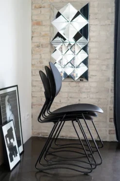 Verpan Flex stol, svart