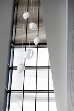 Verpan Moon pendellampa 34 cm, vit