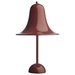 Verpan Pantop bordslampa 23 cm, burgundy