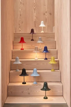 Verpan Pantop bärbar bordslampa, 18 cm, mattsvart