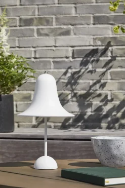 Verpan Pantop Portable bordslampa 18 cm, matt vit