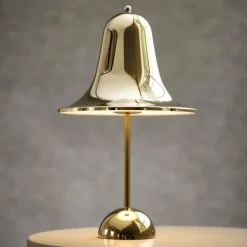 Verpan Pantop Portable bordslampa 18 cm, mässing