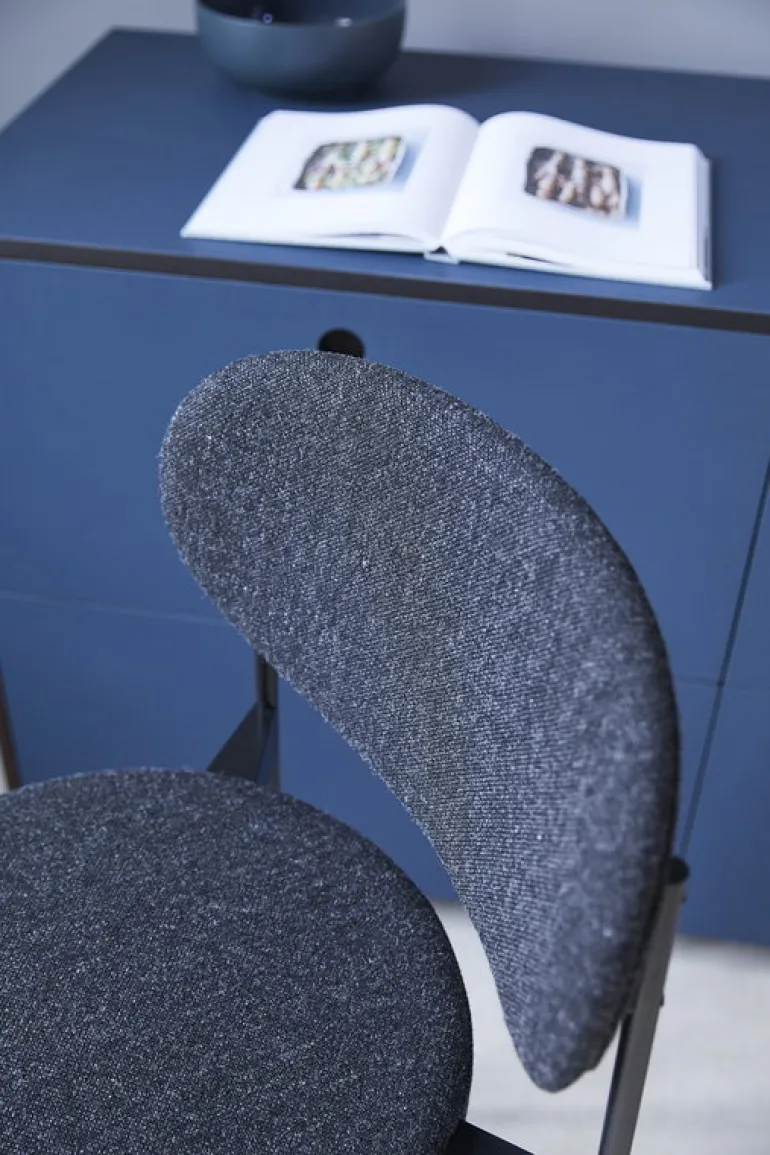 Verpan Series 430 barstol, mörkgrå