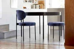 Verpan Series 430 matbord 120 cm, svart laminat