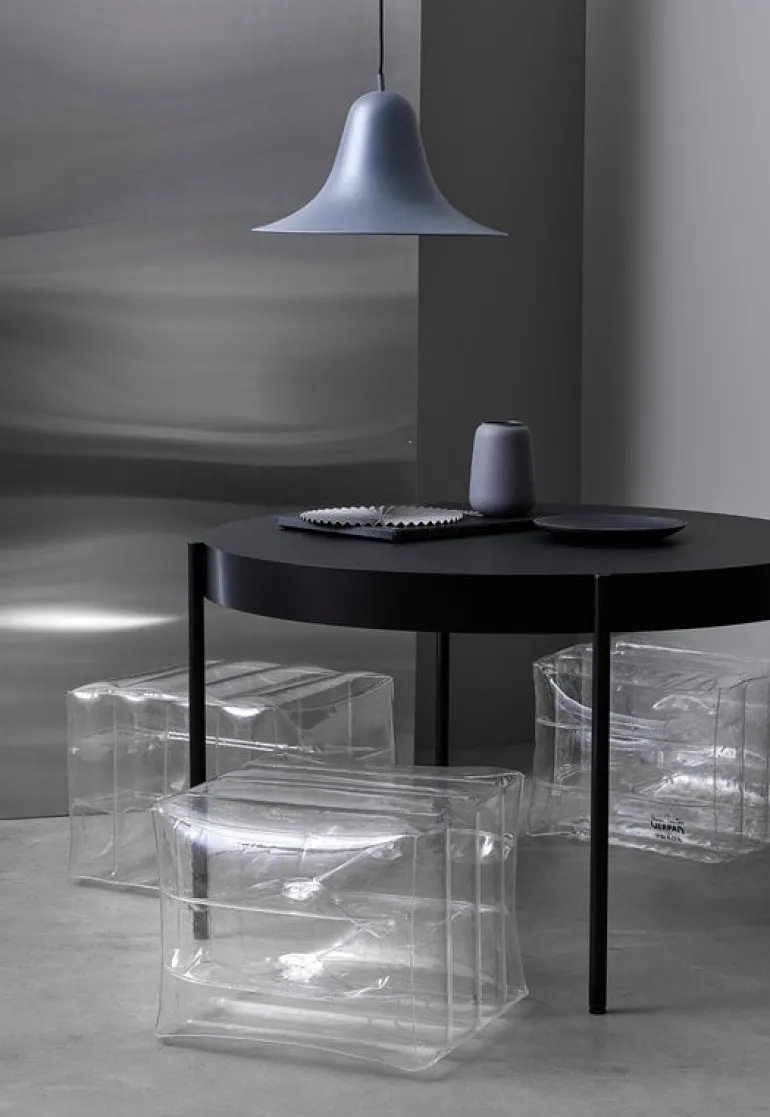 Verpan Series 430 matbord 120 cm, svart laminat