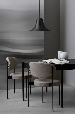 Verpan Series 430 matbord 120 cm, svart laminat