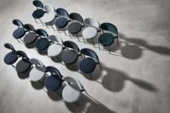 Verpan Series 430 stol, mörkblå