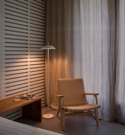 Vibia Mayfair 5515 golvlampa, vit