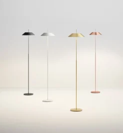 Vibia Mayfair 5515 golvlampa, vit