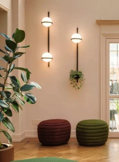 Vibia Palma 3716 vägglampa, grafit