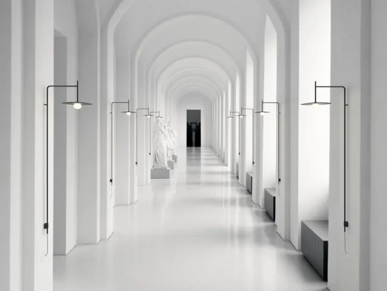 Vibia Tempo 5762 vägglampa, grafit