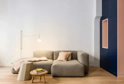 Vibia Tempo 5758 vägglampa, grädde