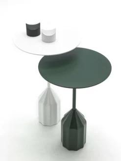 Viccarbe Burin Mini sidobord 36 cm, svart