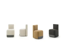 Viccarbe Season stol, Gaudi 05 - mörkgrå