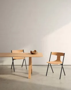 Viccarbe Trestle bord 200 x 90 cm, matt ek