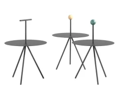 Viccarbe Trino bord, svart - ekhandtag