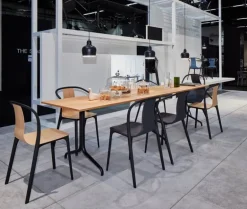 Vitra Belleville fåtölj, ek - svart