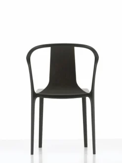 Vitra Belleville fåtölj, svartbetsad ask - svart