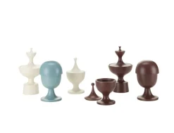 Vitra Ceramic Container 3, mörk aubergine