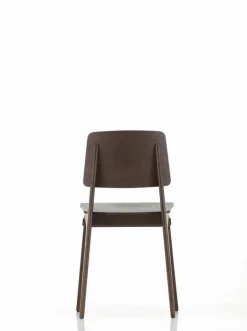 Vitra Chaise Tout Bois stol, mörkbetsad ek