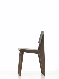Vitra Chaise Tout Bois stol, mörkbetsad ek