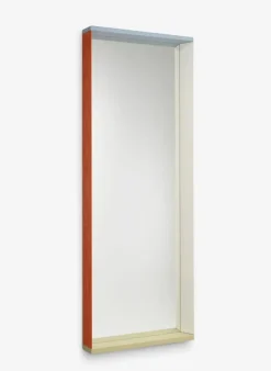 Vitra Colour Frame spegel, stor, blå - orange