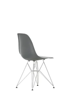 Vitra Eames DSR stol, granite grey RE - krom