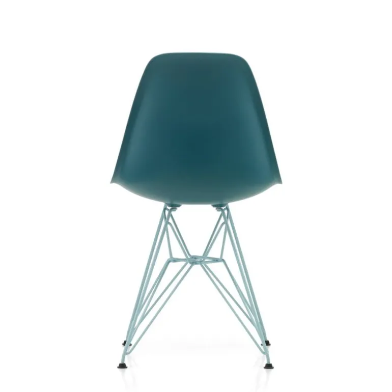 Vitra Eames DSR stol, sea blue RE - sky blue