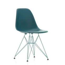 Vitra Eames DSR stol, sea blue RE - sky blue