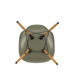 Vitra Eames DSW stol, fiberglas, raw umber - lönn