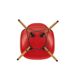 Vitra Eames DSW stol, fiberglas, klassisk röd - lönn