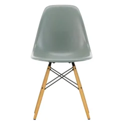 Vitra Eames DSW stol, fiberglas, sea foam green - lönn