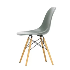 Vitra Eames DSW stol, fiberglas, sea foam green - lönn