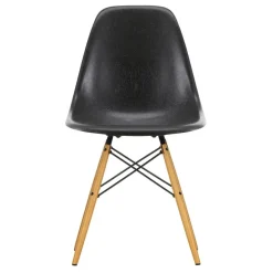 Vitra Eames DSW stol, fiberglas, elephant hide grey - lönn