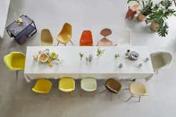 Vitra Eames DSW stol, fiberglas, ljus ockra - lönn