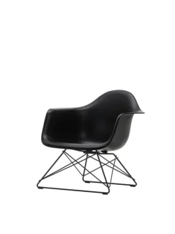 Vitra Eames LAR fåtölj, deep black RE - basic dark