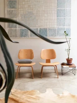 Vitra Eames LTR bord, marmor - basic dark