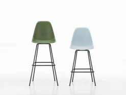 Vitra Eames Plastic Stool, hög, skog RE - basic dark