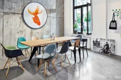 Vitra Em Table 240 x 90 cm, ek - svart