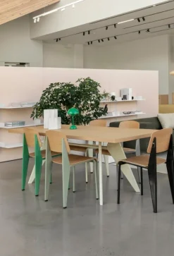 Vitra Em Table 200 x 90 cm, ek - écru